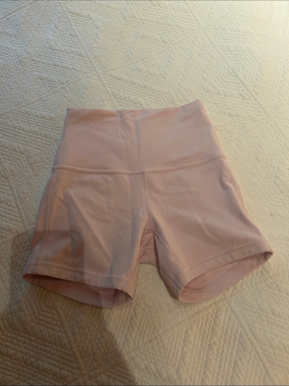 lululemon athletica High-Rise Bike Shorts - Light Pink